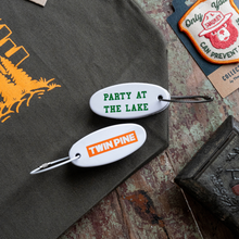 Load image into Gallery viewer, TWIN PINE Party at the Lake Keychain