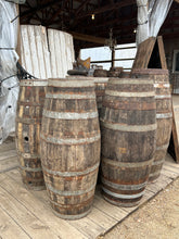Load image into Gallery viewer, Antique French Wine Barrel c1910