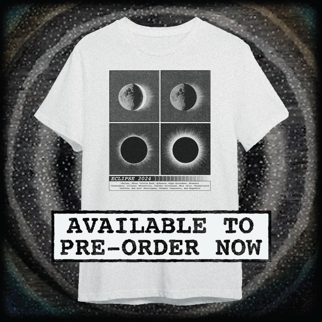 Official TWIN PINE 2024 Eclipse T-Shirt! Pre-Order Now!