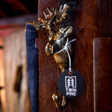 Load image into Gallery viewer, TWIN PINE Artisan Brass Moose Hook
